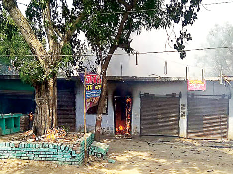 Explosion in two cracker factories