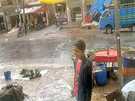 Revenge season, storm accompanied by rain