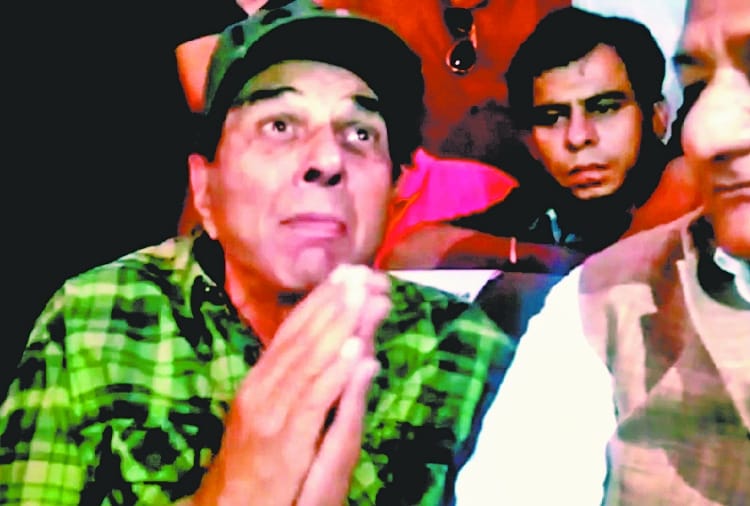 Lok sabha election 2019, Dharmendra reached Pathankot for election campaigning for Sunny Deol