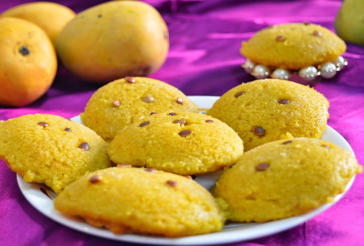 mango idli quick recipe at home