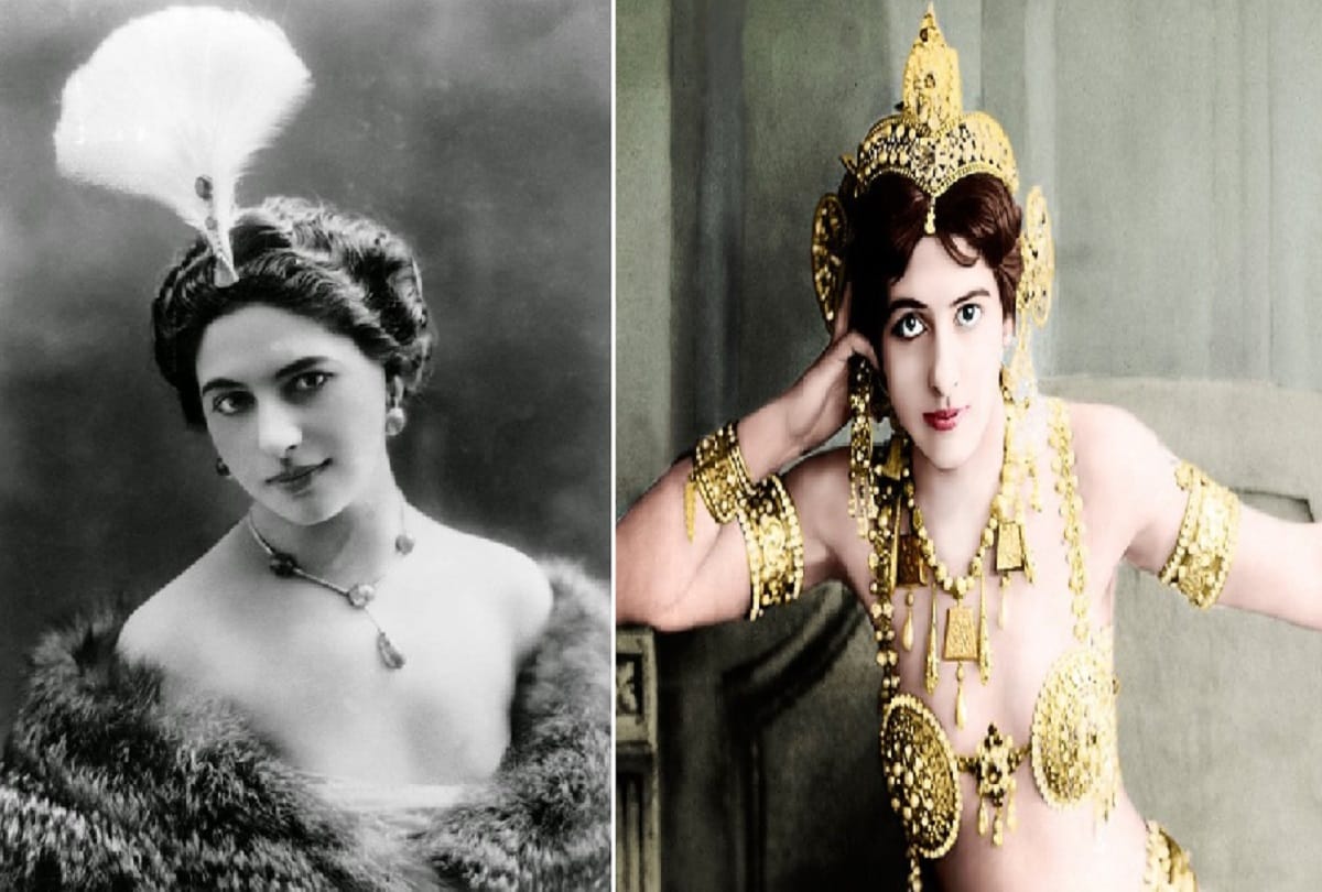worlds most dangerous female spy Mata hari who had physical relations with many people
