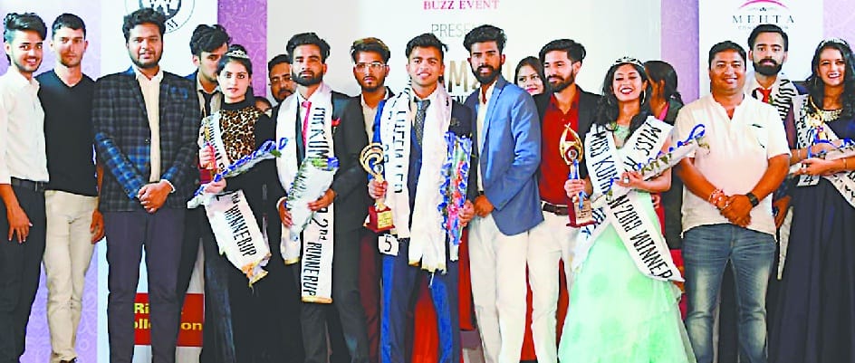 ritk won the title of Mr Kumaun andprakriti, Miss Kumaun