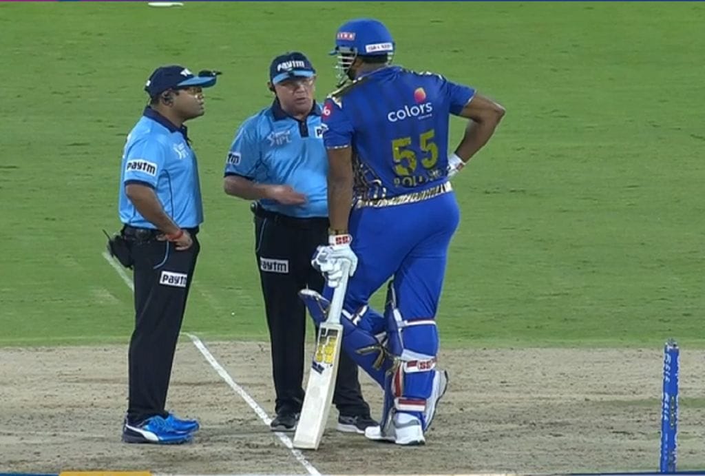 Mumbai Indians allrounder Kieron Pollard fined for code of conduct breach during IPL 2019 final