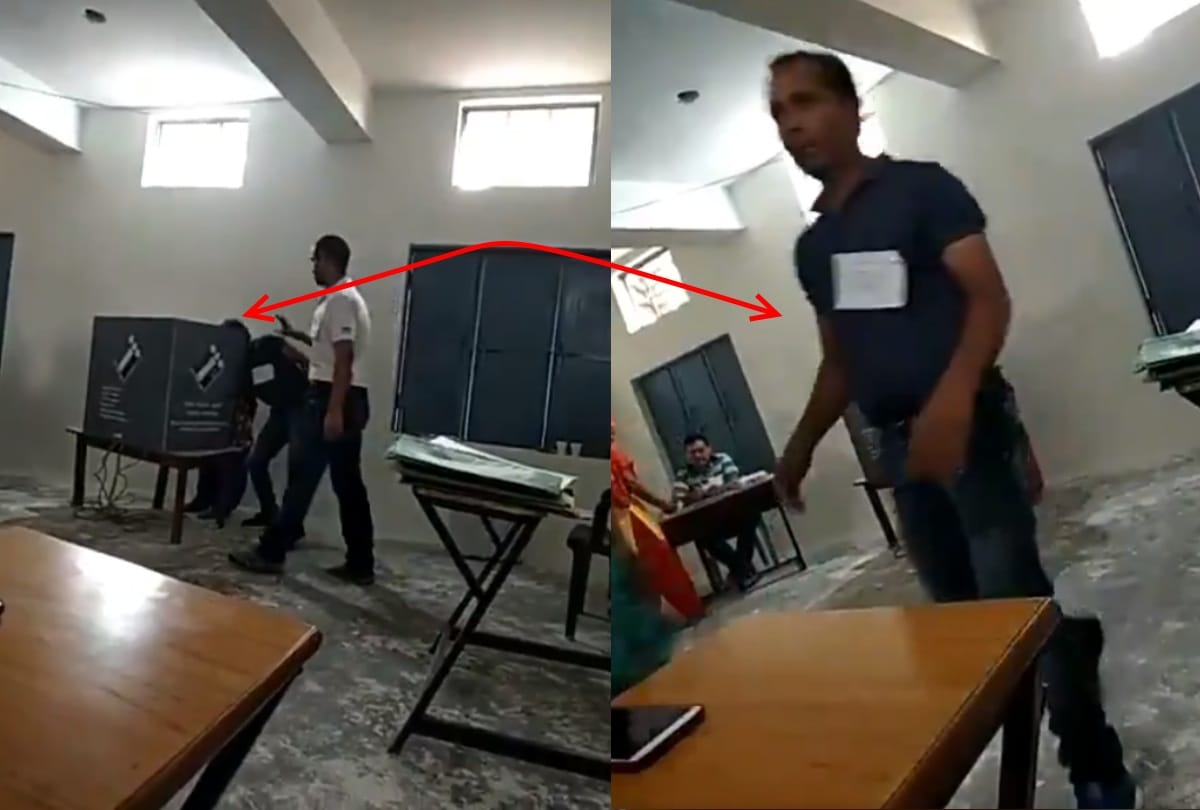 lok sabha elections 2019 polling agent arrested in faridabad palwal influencing voters tells ec