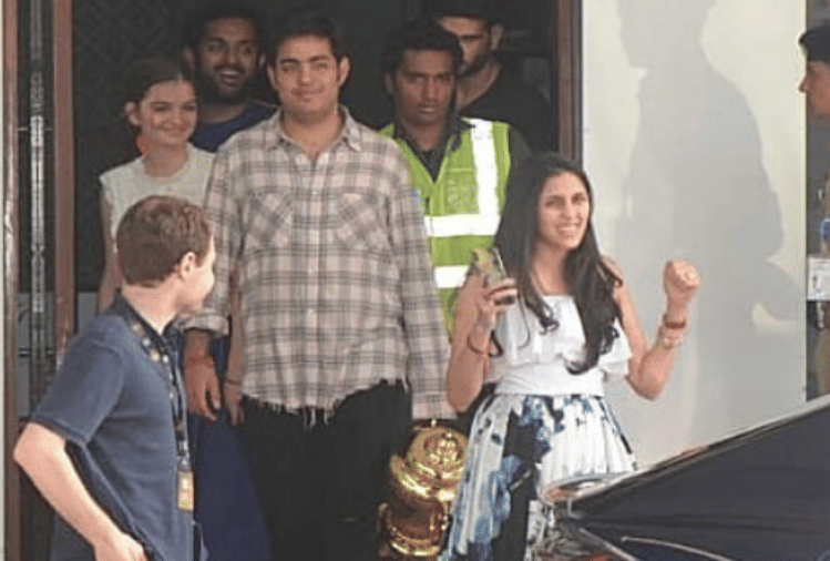 ambani family shloka ambani and radhika merchant in ipl 2019