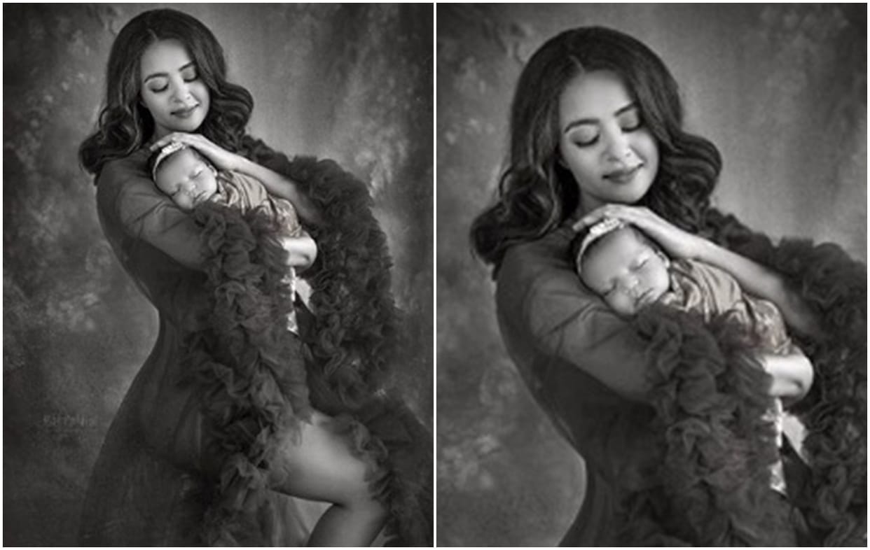 Surveen Chawla shares photoshoot picture with daughter Eva