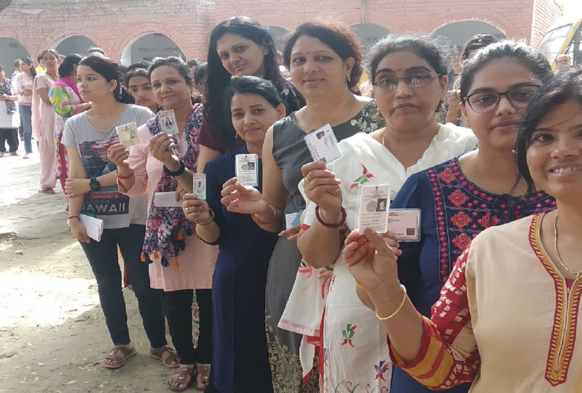 71 percent voter turnout in urban seat of Faridabad assembly