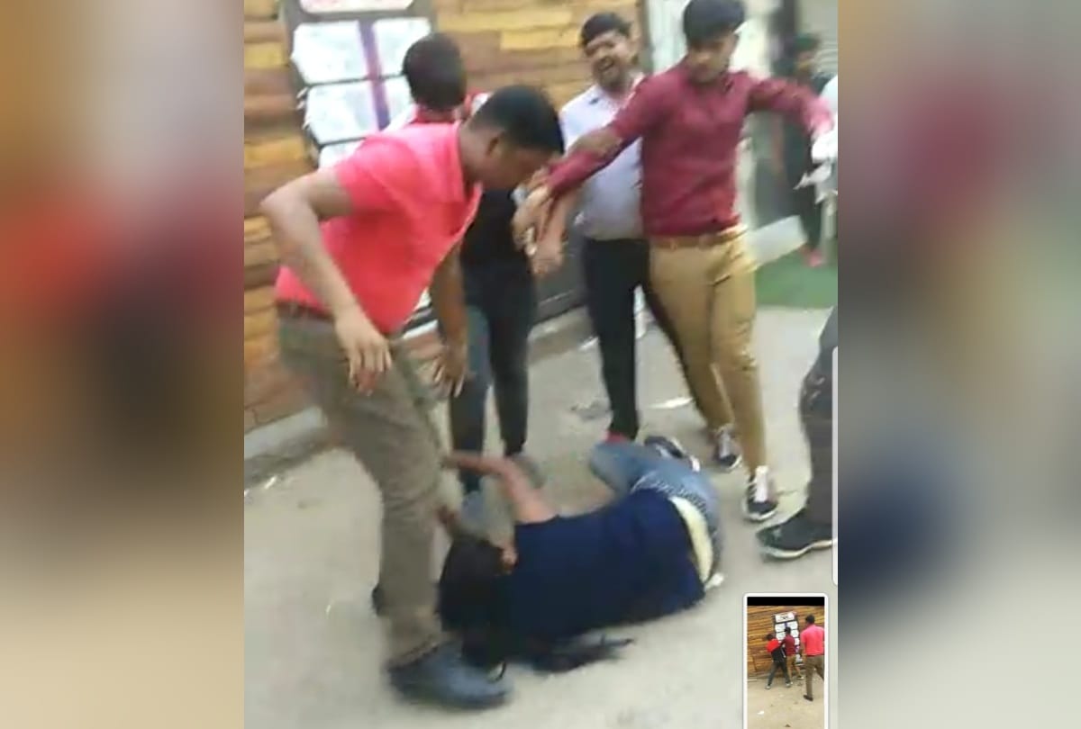 greater noida video goes viral three goons beating a woman on road mercilessly read full story