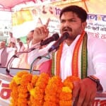 रैली को संबोधित करते पाटीदार नेता हार्दिक पटेल