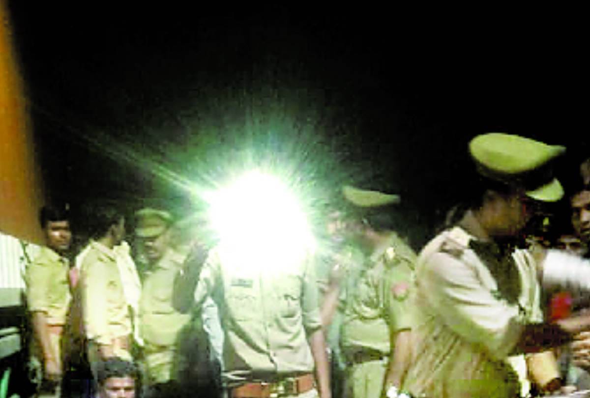 a bike rider died in an accident in jankipuram in lucknow