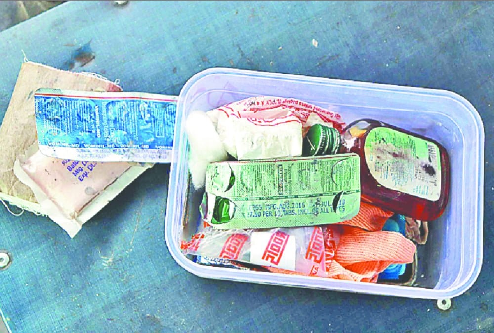 Char dham yatra 2019  Expiry date medicine Found in tourist bus