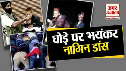 LITTLE GIRL IN MOSQUE AND NAGIN DANCE ON HORSE VIRAL VIDEO