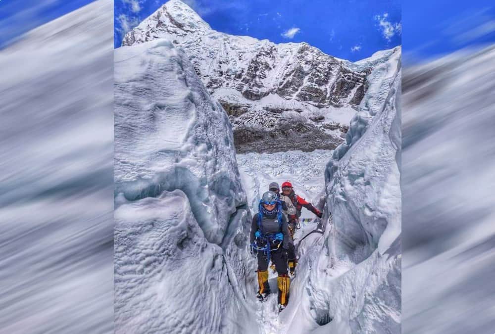 Uttarakhand girl shital went to climb Mount everest for make World record again 