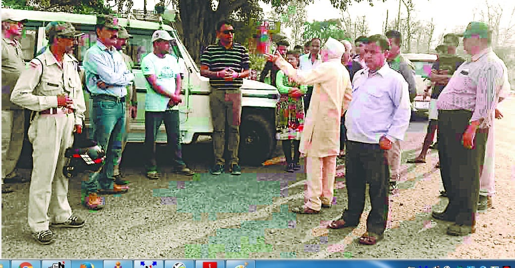 SDM inspected the areas
