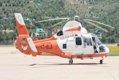 shimla dharamshala heli taxi service started today