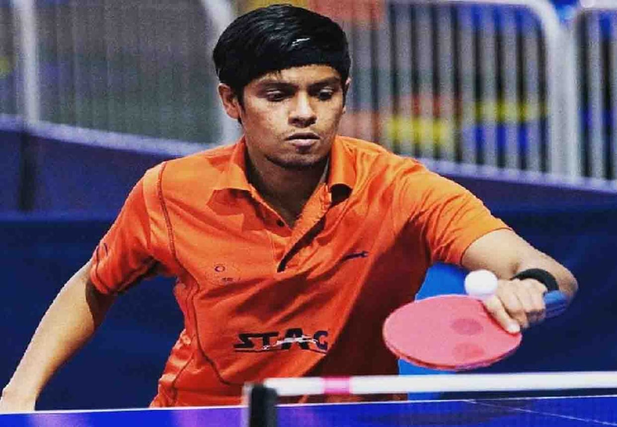 Abhishek from Kanpur will participate in Thailand Open Table Tennis