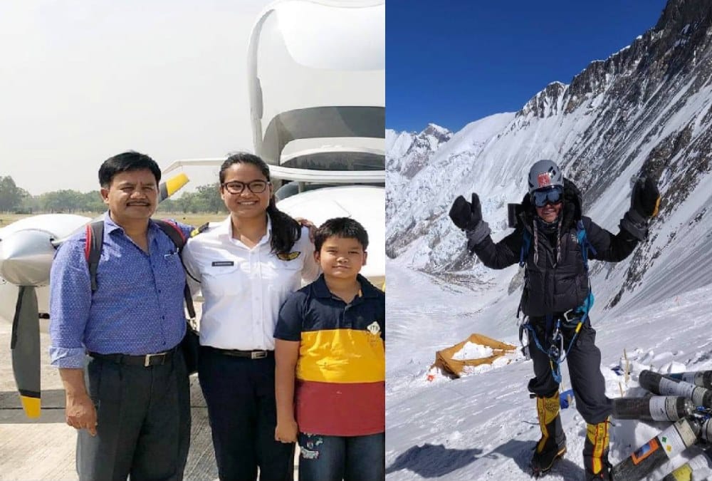 Uttarakhand Girl muskan first woman pilot in Frontier district shital climb everest