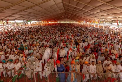 Lok sabha election 2019, Priyanka gandhi rally in Bathinda of Punjab