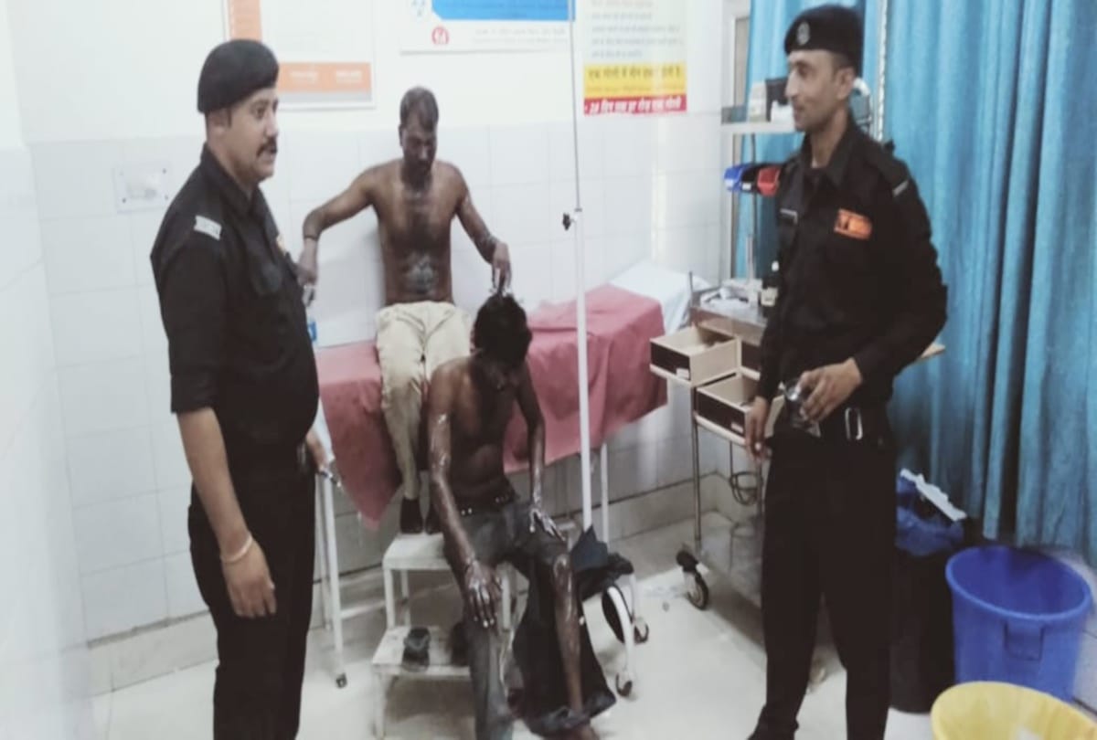 three Workers scorched after fire broke out in mixing plant in paonta