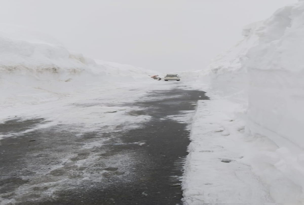 fresh snowfall rohtang and rainfall recorded in himachal