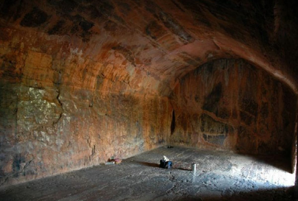 Hidden treasure of magadha empire bimbisara in son bhandar caves rajgir