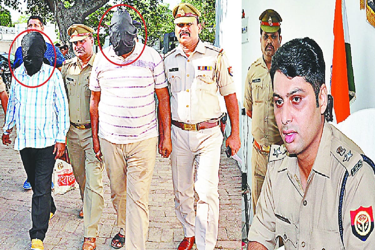 GRP inspector looted in house of trader at Saharanpur and case open by police officers