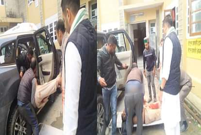 Vikramaditya Singh took Injured RSS ani BJP workers in his car to the hospital
