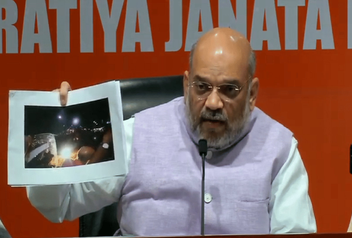 Lok Sabha Chunav 2019: Amit Shah Press Conference live abt Clash in Kolkata alleged TMC & Mamata