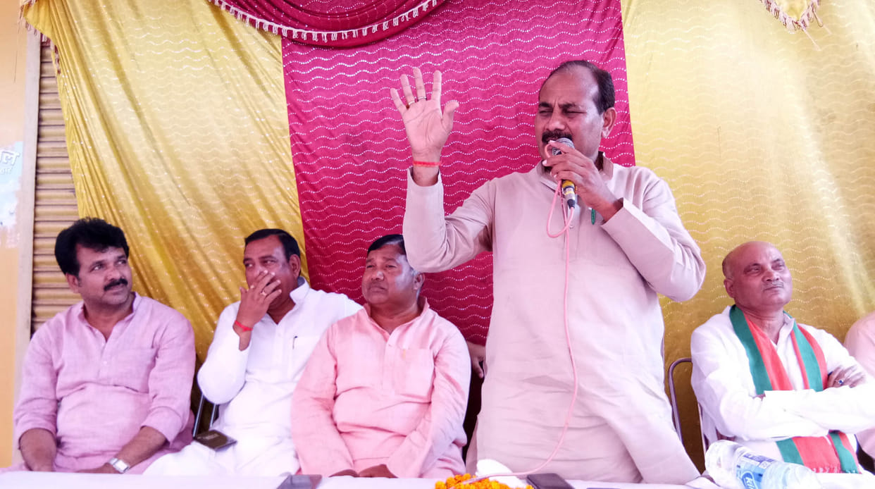 भाजपा के तूफान के सामने कोई नहीं टिकेगा : दारा सिंह