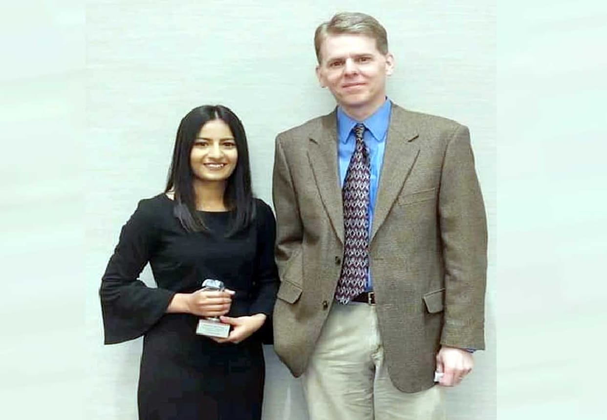 Kanpur resident Ankita got Research Scholarship Award