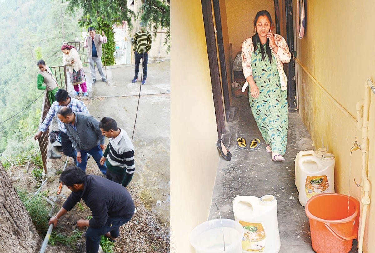 पाइपलाइन बिछाने का काम पूरा, आज से केल्टी को मिलेगा रोज पानी