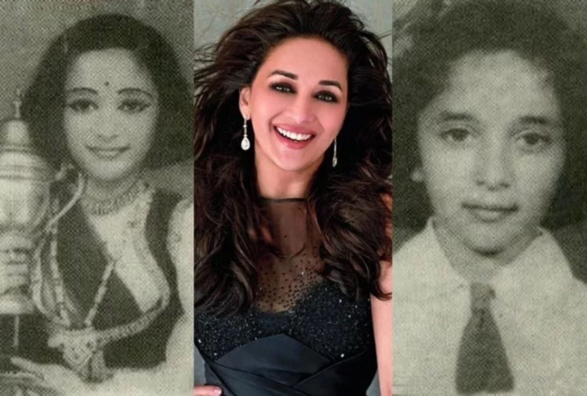birthday girl madhuri dixit childhood unseen pictures