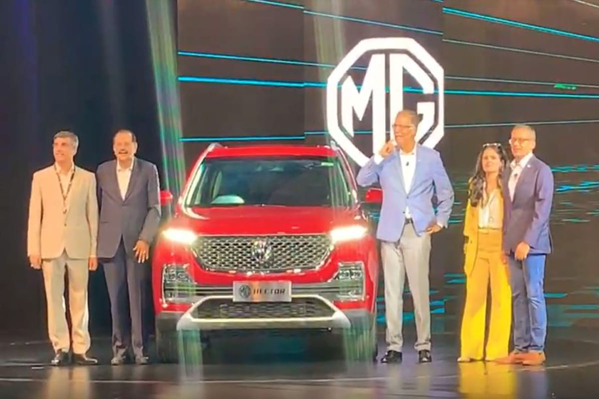 MG Hector SUV Unveil in india know the price and all details