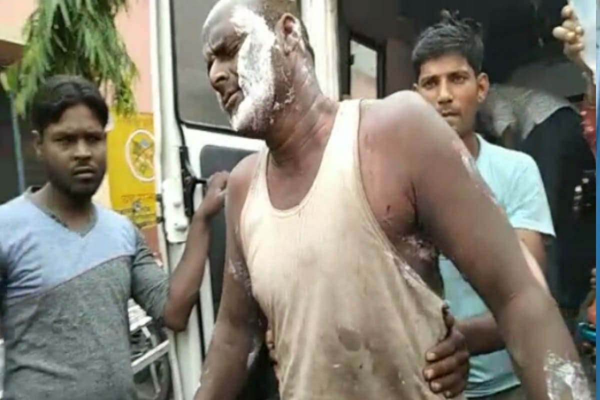 Several burnt in fire after a cylinder blast in Factory Muzaffarnagar