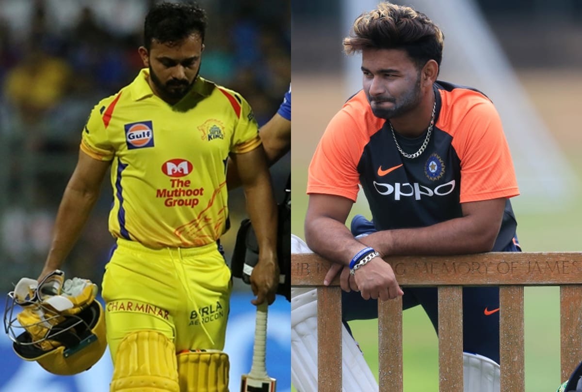 Replace injured kedar jadhav with rishabh pant says Former Indian cricketer Roger Binny
