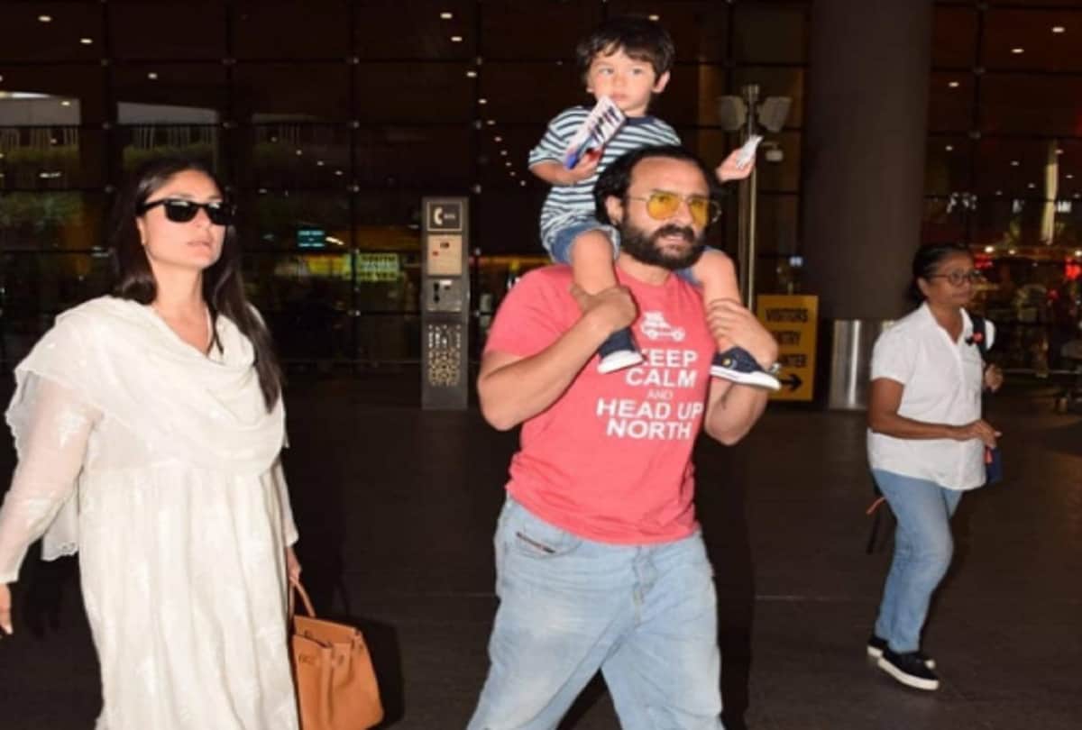 Saif Ali Khan reveals why he take son Taimur Ali Khan on his shoulder