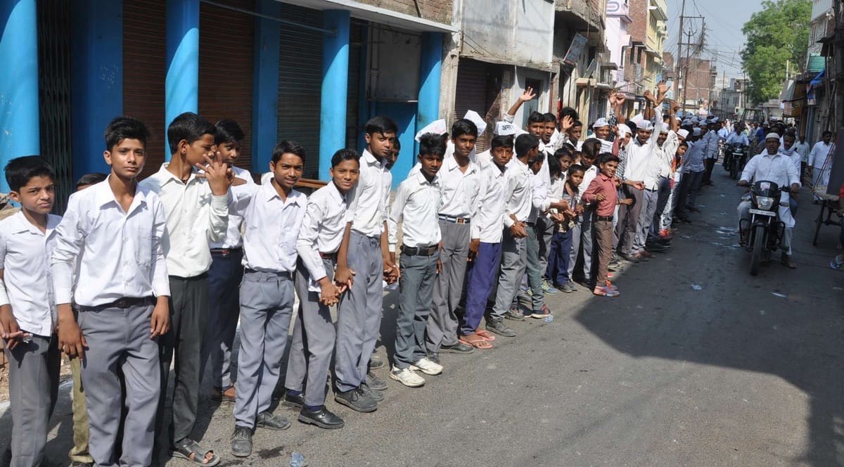 #VoteKaro lok sabha elections 2019 awareness campaigning for voting in mau up