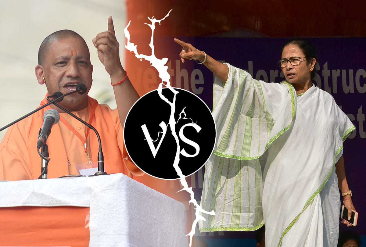 lok Sabha Chunav 2019: Yogi Adityanath Attacks on Mamata banerjee TMC over Clash in Amit Shah Rally