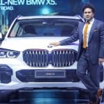 Sachin with BMW