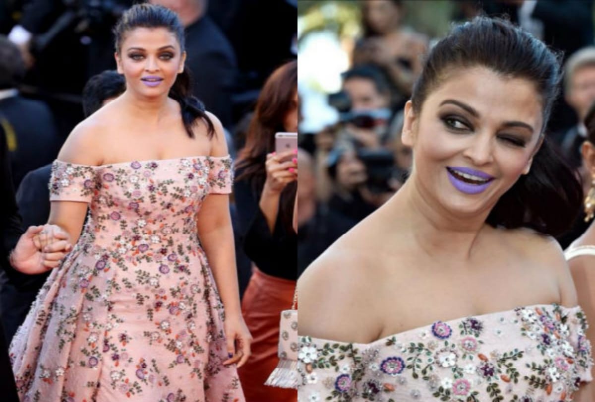 Aishwarya Rai Brutally Trolled For Her Purple Lips At Cannes 2016