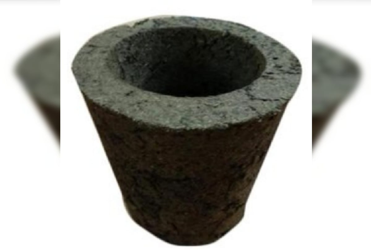 In place of plastic eco friendly flowerpot to use by Noida authority