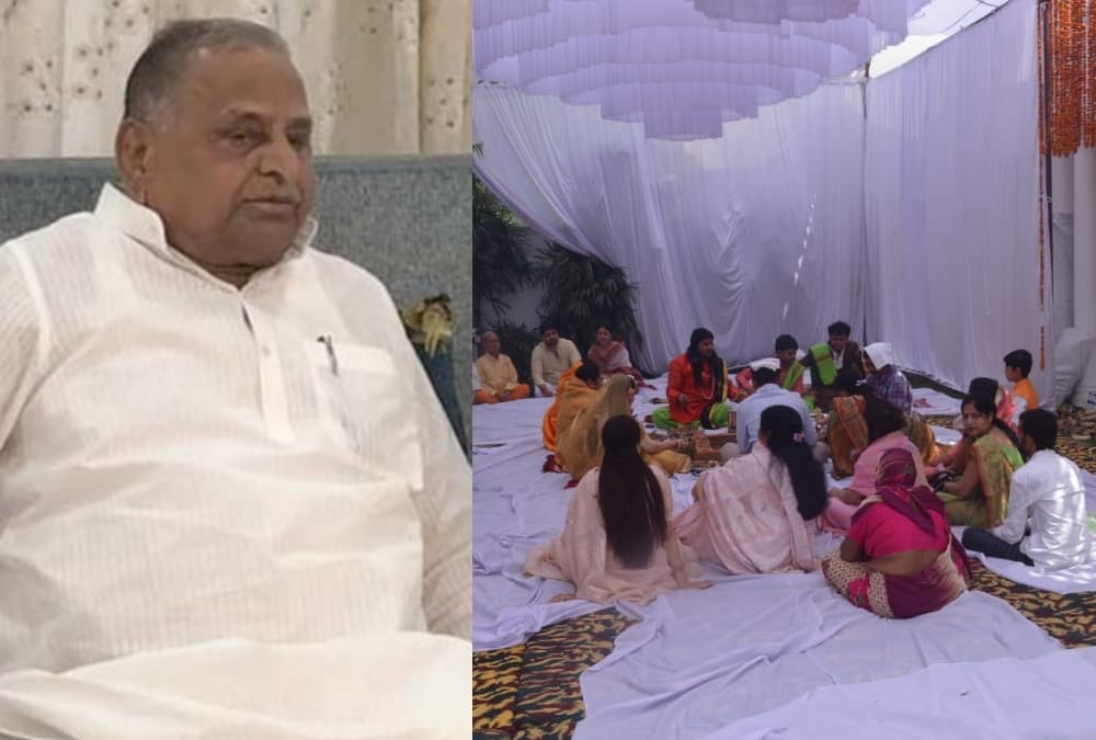 Lok Sabha Elections 2019 Mulayam Singh Yadav Shifted in his new home on vikramaditya Marg.