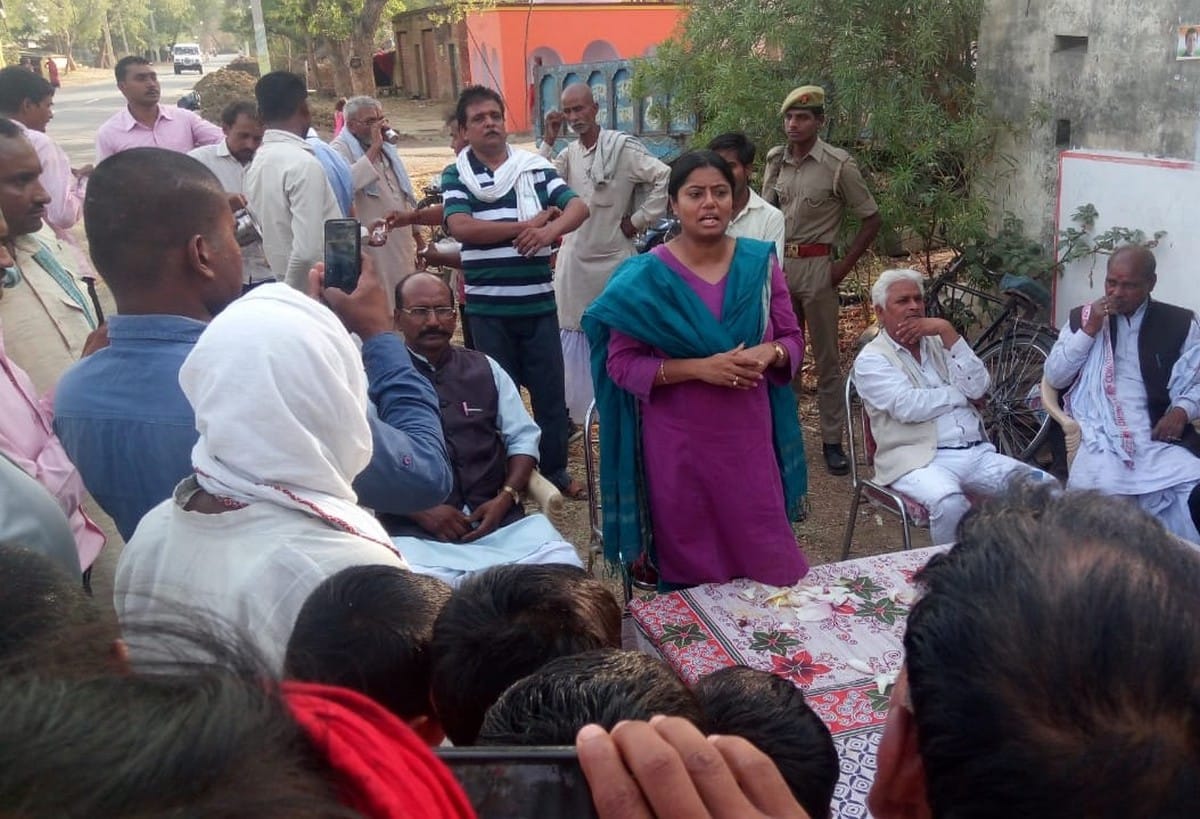 lok sabha election 2019 pallavi patel support congress in mirzapur