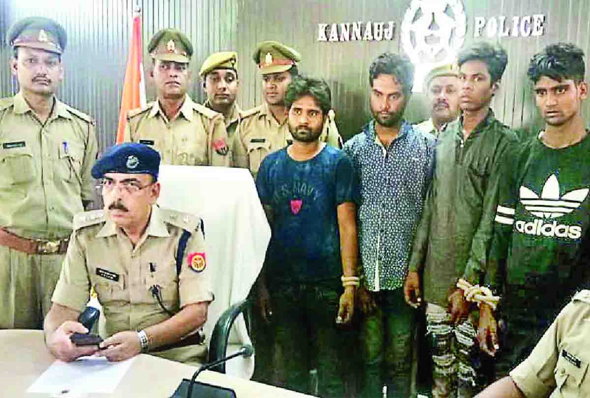 up police caught a gang of thieves