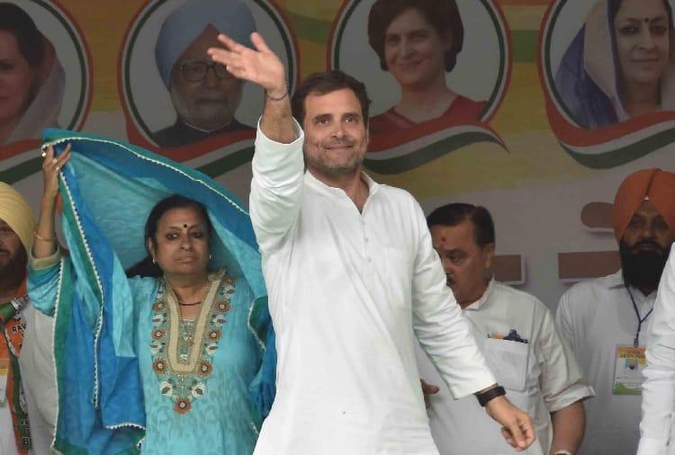 Lok Sabha Elections 2019, Rahul Gandhi Criticized PM Modi in Faridkot Rally