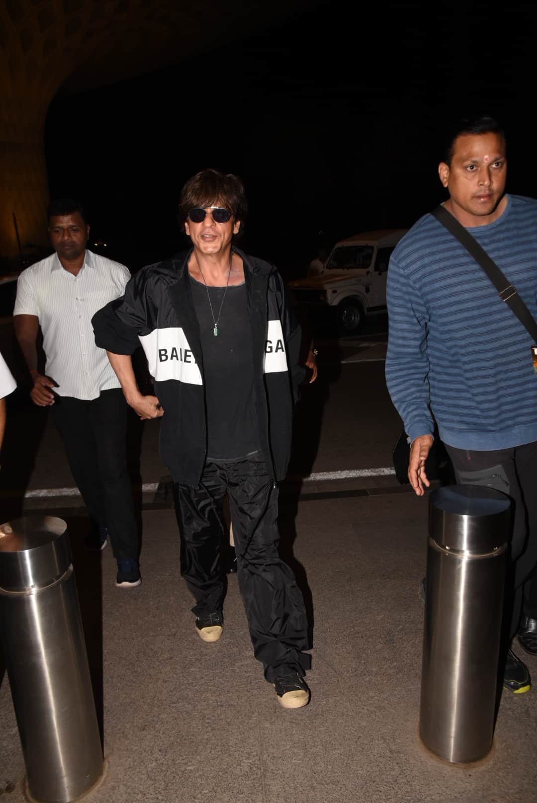 shahrukh khan met David LetterMan in New York