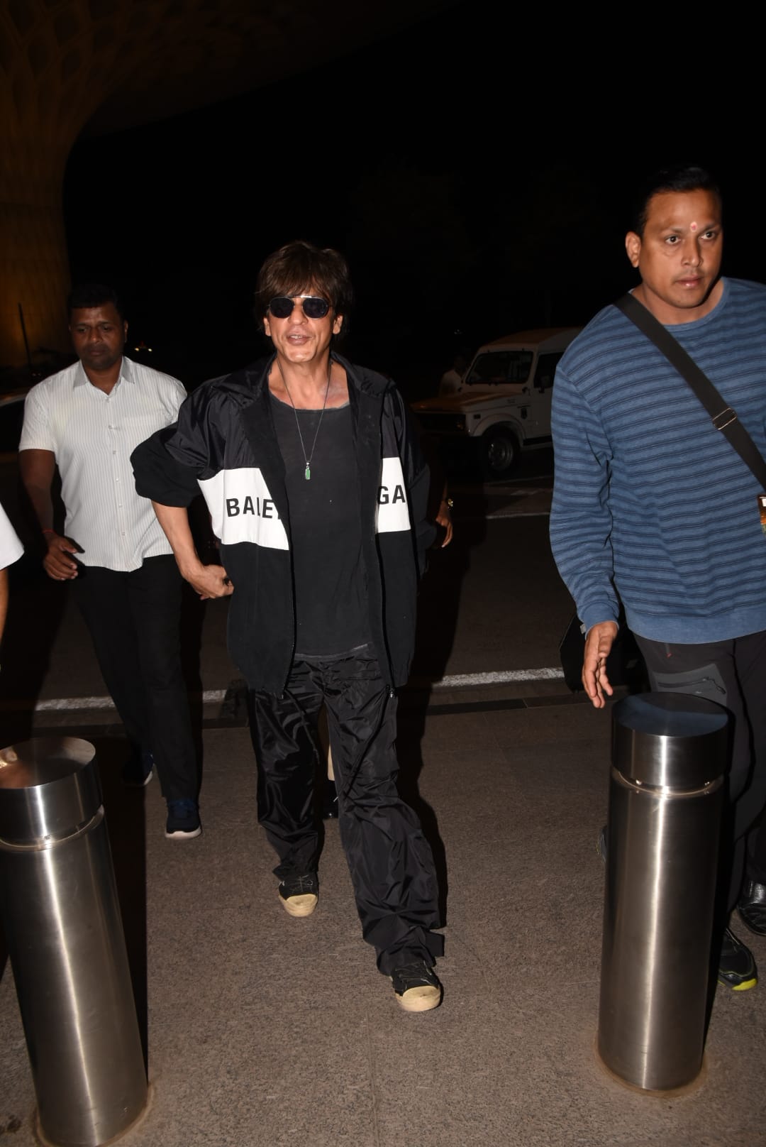 shahrukh khan met David LetterMan in New York