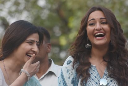 Lok Sabha Elections 2019 Sonakshi Sinha campaigned for her mother in Lucknow.
