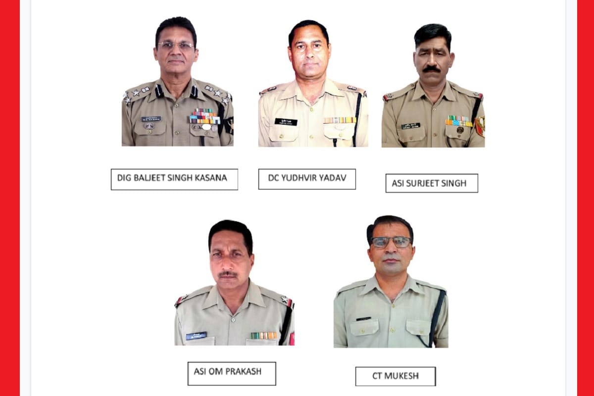 seema suraksha bal jawans will be honored on May 22 for bravery courage and heroism