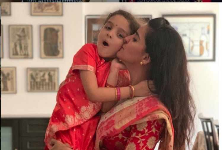 shruti seth daughter alina aslam look a like alia bhatt